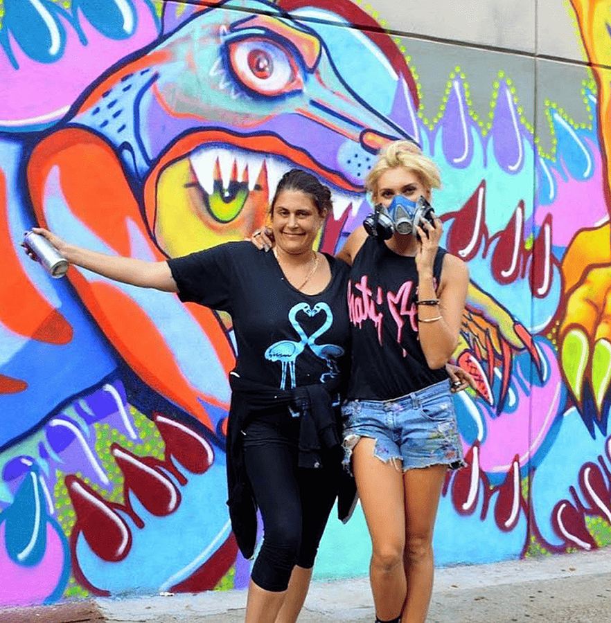 The Overspray Art Space website